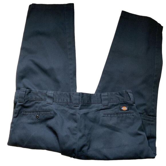 Dickies Black Carpenter Pants Relaxed Straight Men's Size 42 - Picture 8 of 11
